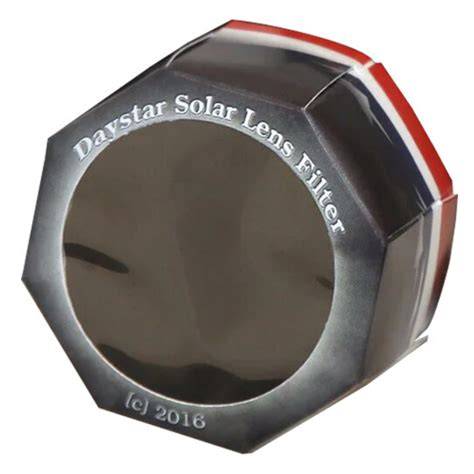 Daystar Universal Lens Solar Filter išdėstymas