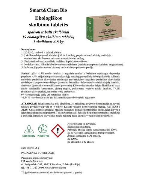 ekologiškos skalbimo priemonės nuotrauka