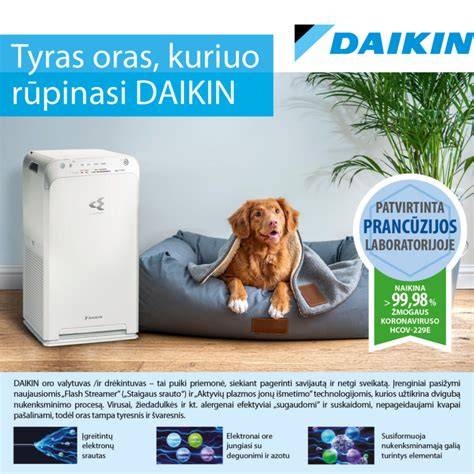 Oro valytuvai be keičiamų dalių technologija