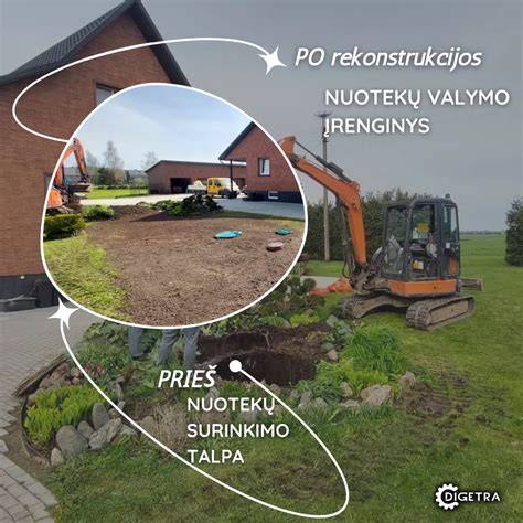 nuotekų įrenginio montavimo vietos pasirinkimas