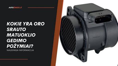Oro srauto matuoklės valymo proceso vizualizacija