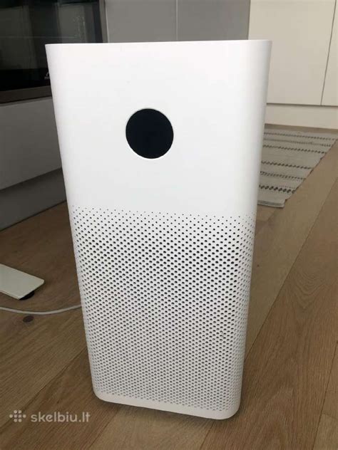 Xiaomi oro valytuvas moderniame interjere