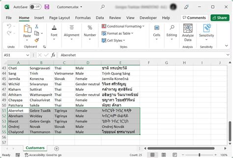 Excel duomenų filtravimo sąsaja
