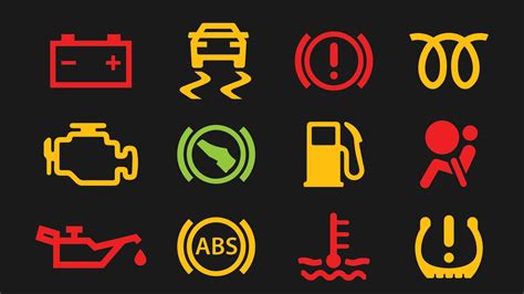 Simbolinė automobilio prietaisų skydelio lemputė 