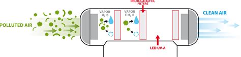 KLARPRESURE UV slėginio filtro schema