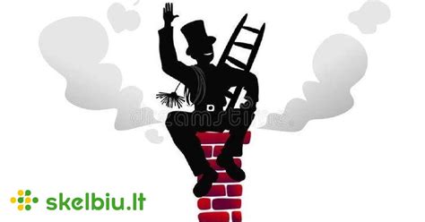 Simbolinis paveikslėlis, vaizduojantis garus, kylančius kaminu ir valančius suodžius