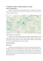 Vandens tyrimų analizė