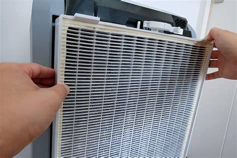 HEPA filtrų priežiūra iliustracija