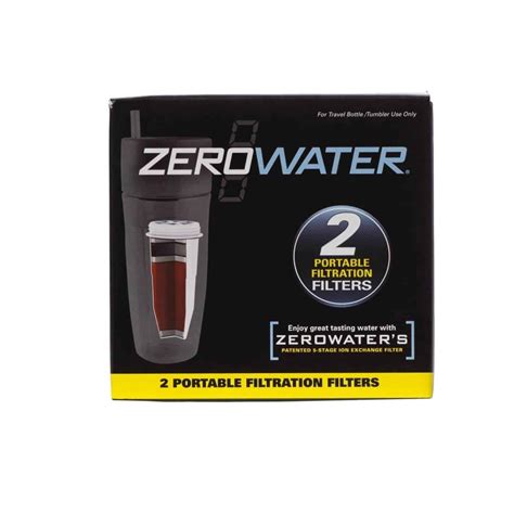 ZeroWater vandens filtro schematinis pavaizdavimas