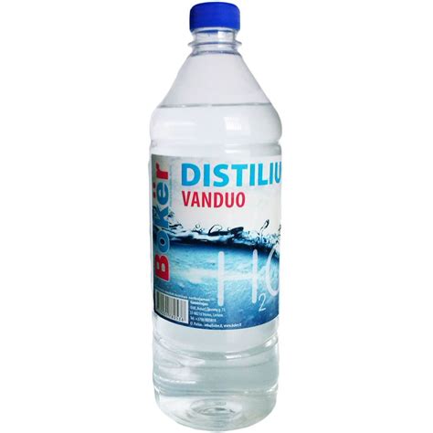 Palyginimas: Distiliuotas vanduo, vandentiekio vanduo, mineralinis vanduo
