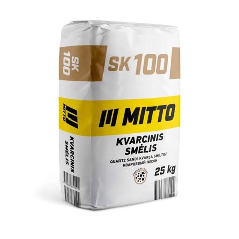 Granuliuotas kvarcinis smėlis ir AFM® filtravimo užpildas