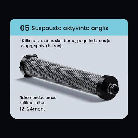 vandens filtro keitimo svarba