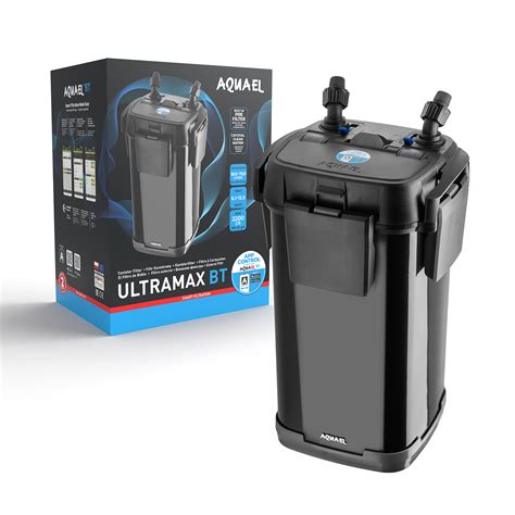 Aquael Ultramax vizualiai įrengtas filtras