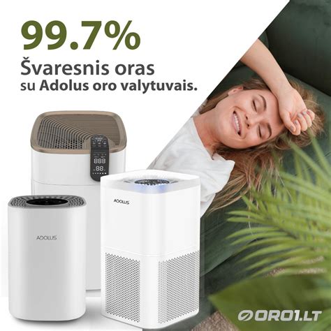 Oro valytuvo tipai