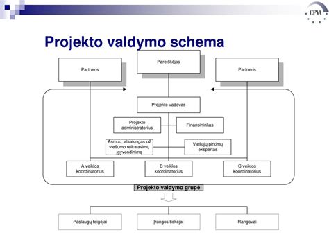 Projekto schema