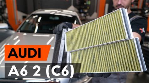 Rankos keičiančios salono oro filtrą Audi A8