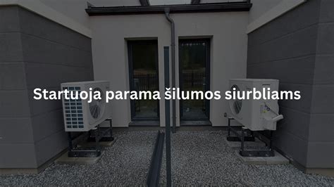 Valstybės paramos šilumos siurbliams schema
