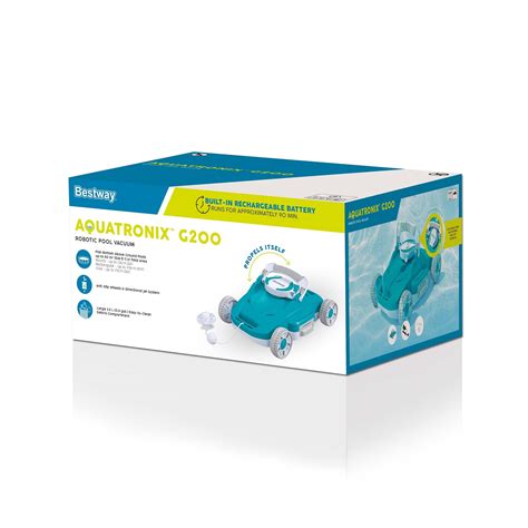 Aquatronix G200 Bestway 58765 baseino valymo robotas