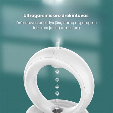Oro drėkintuvo ir valytuvo vidinė sandara su filtrais