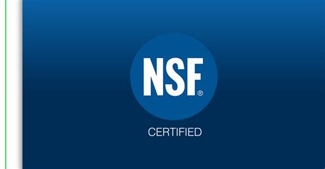 NSF sertifikato ženklas